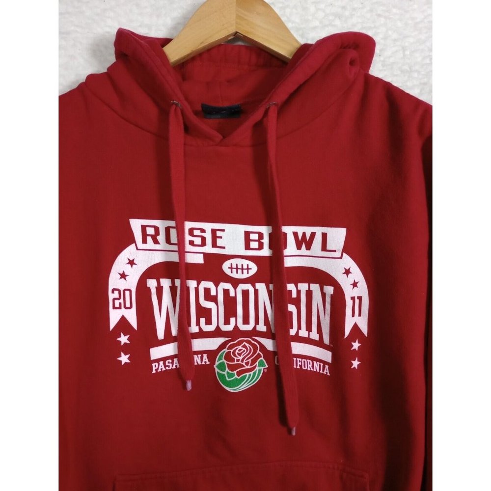Wisconsin Badgers - 2011 Rose Bowl Hoodie Pasadena California TSI Sportswear